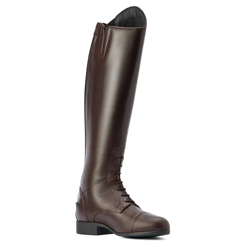 Ariat Ladies Heritage Contour 11 H2O Insulated Tall Riding Boot Regular Short Waxed Chocolate-4